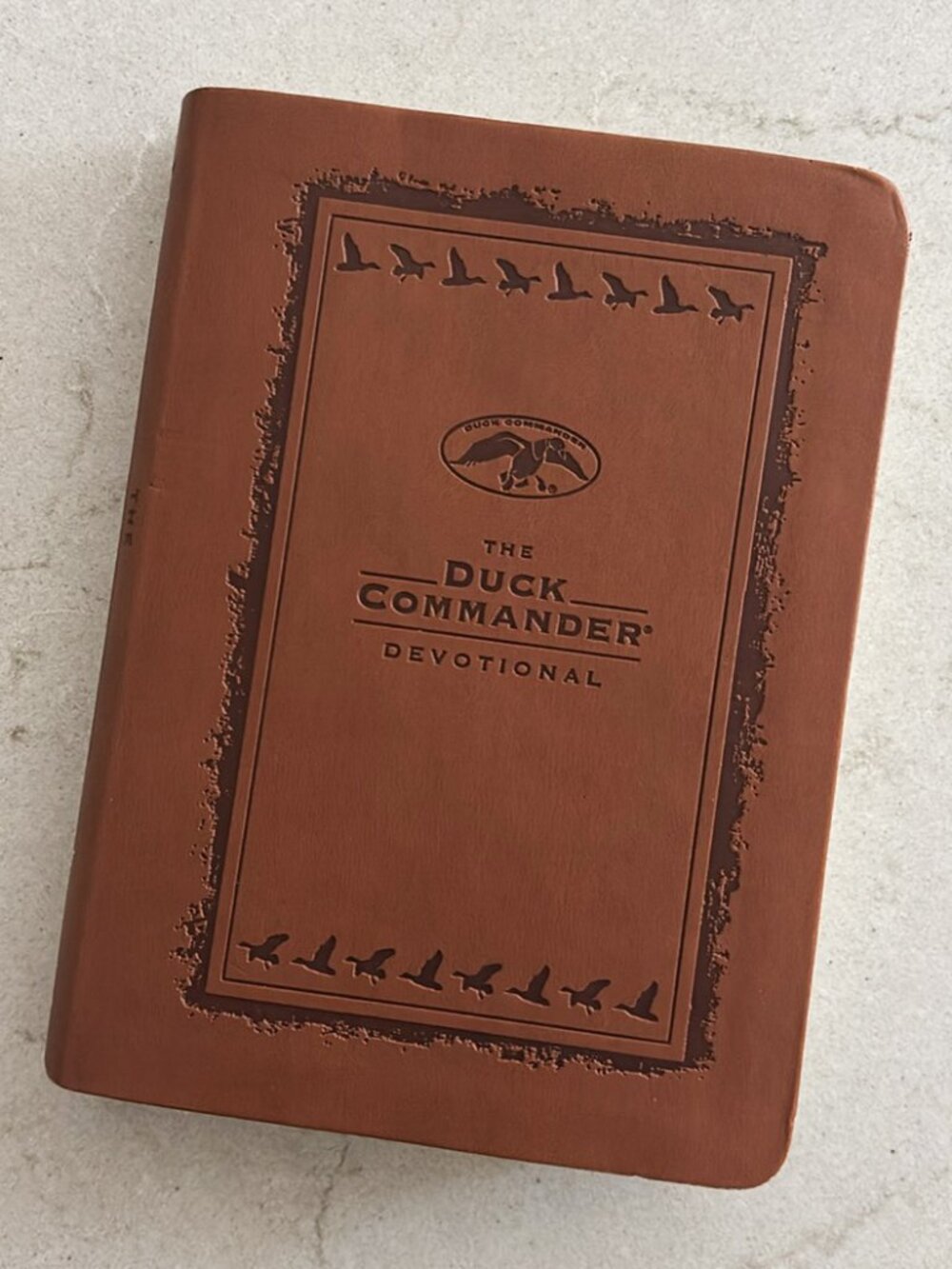 The Duck Commander Devotional LeatherTouch Edition Phil Robertson Christian Book